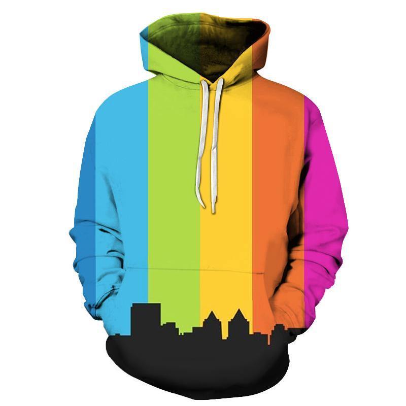 Pride City 3D Hoodie