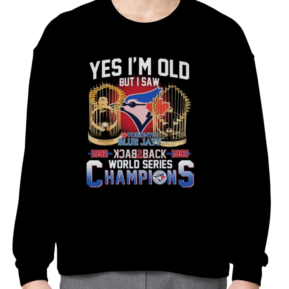 Vintage Toronto Blue Jays 1993 World Series Champions MLB Shirt, hoodie,  longsleeve, sweater