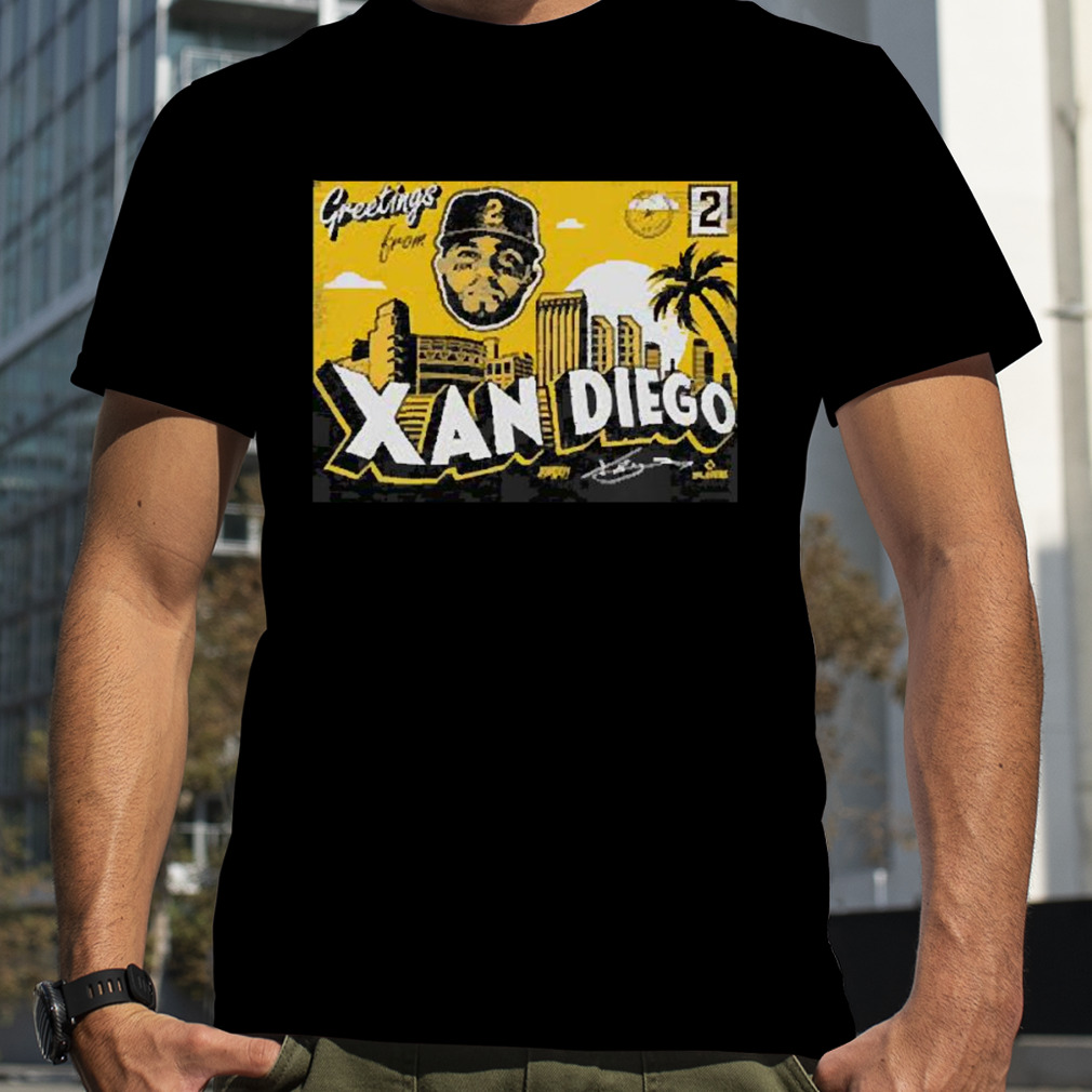 premium Xan diego signature series greetings signature 2023 t-shirt