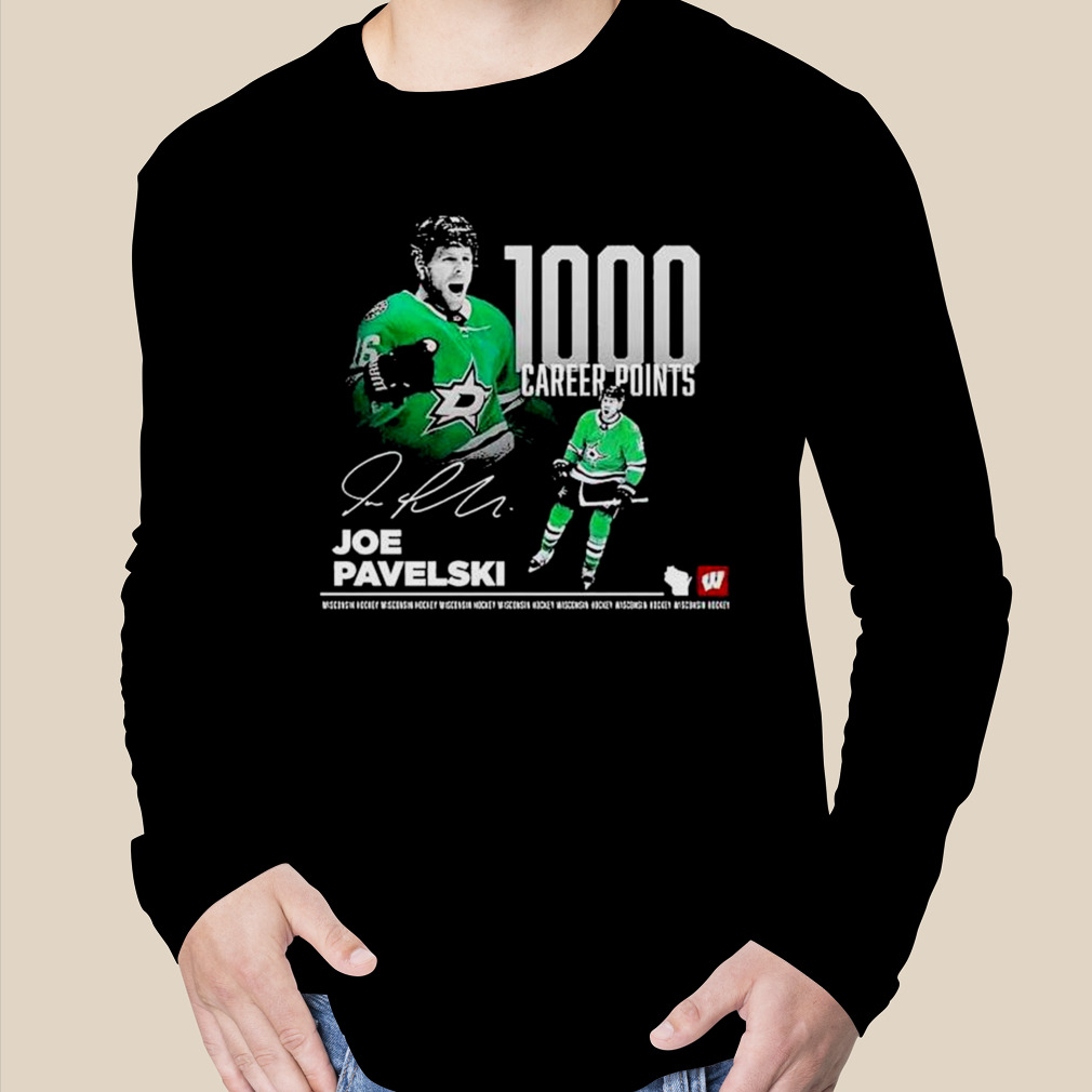 Joe Pavelski Dallas Stars Fanatics Branded 1,000 Career Points T