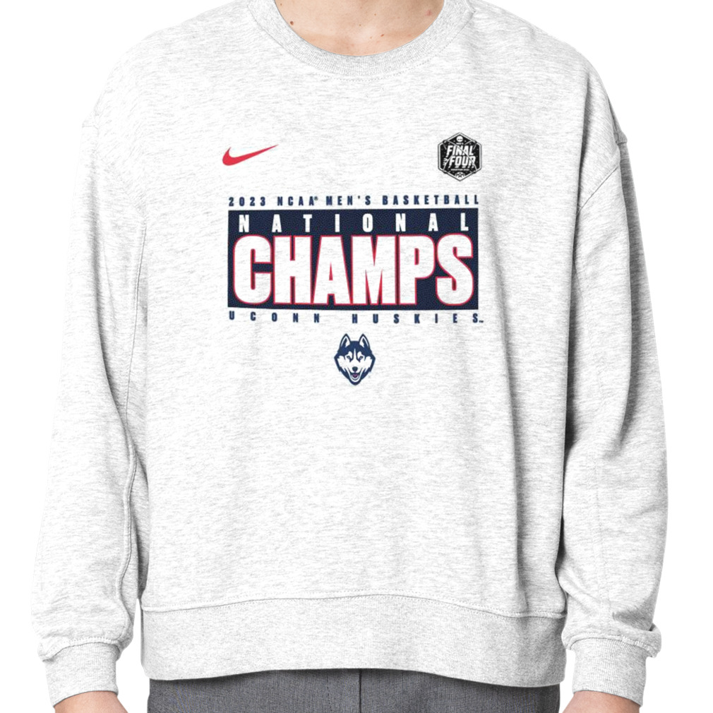 Nike Navy UConn Huskies 2023 NCAA Men's Basketball National Champions  Pebble Long Sleeve T-Shirt