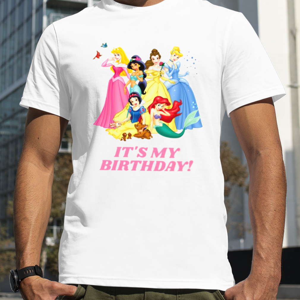 Disney Princesses It’s My Birthday shirt