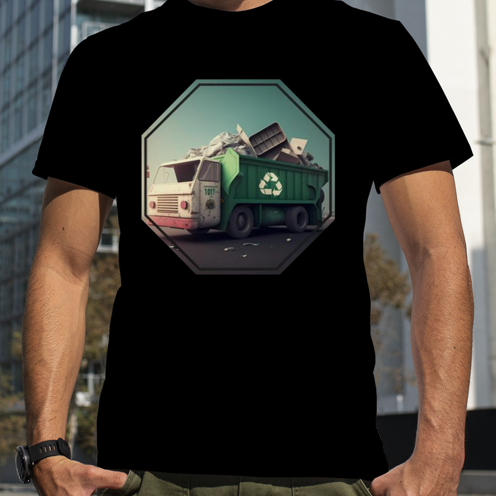 Recycling Truck Earth Day Shirt