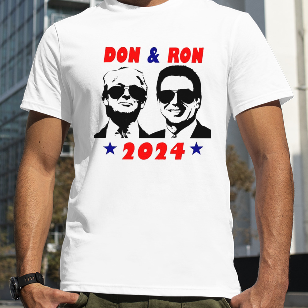 Donald Trump and Ron DeSantis 2024 shirt