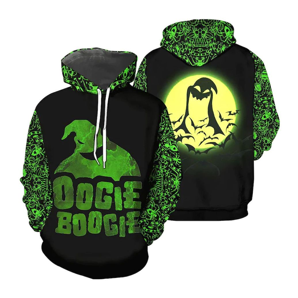 Oogie Boogie The Nightmare All Over Print 3D Halloween Hoodie