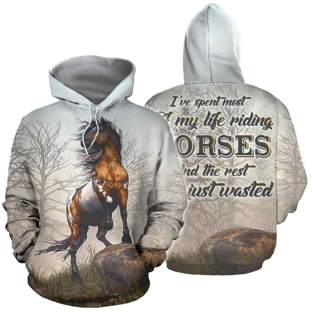 Riding Horse 3D Hoodie