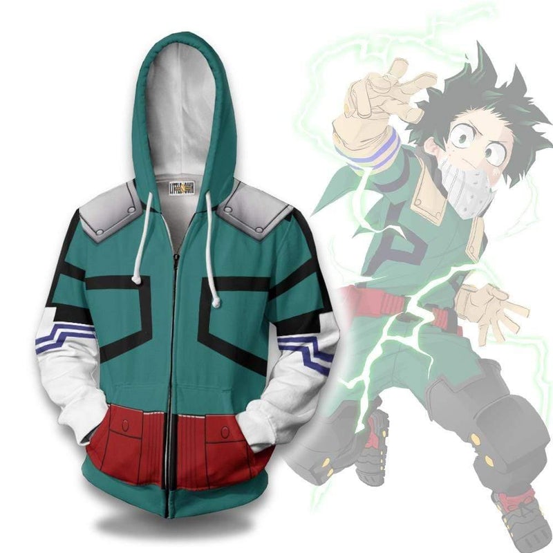 Deku on sale in hoodie