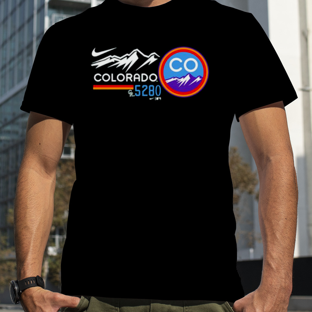 Nike Men's Colorado Rockies City Connect 2 Hit T-Shirt