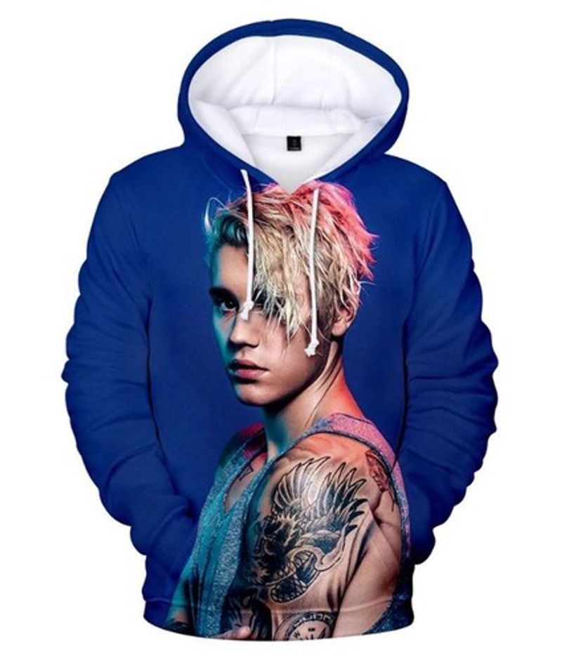 Justin bieber tattoo hoodie best sale