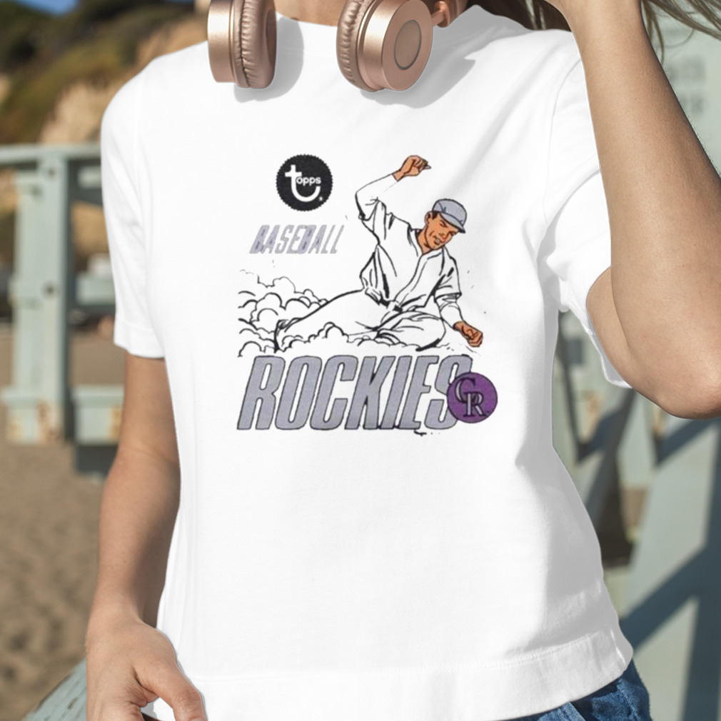 MLB x Topps Colorado Rockies shirt - Yeswefollow