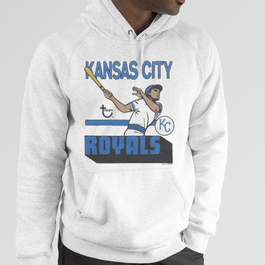 mlb x topps kansas city royals shirt T Shirt - Limotees