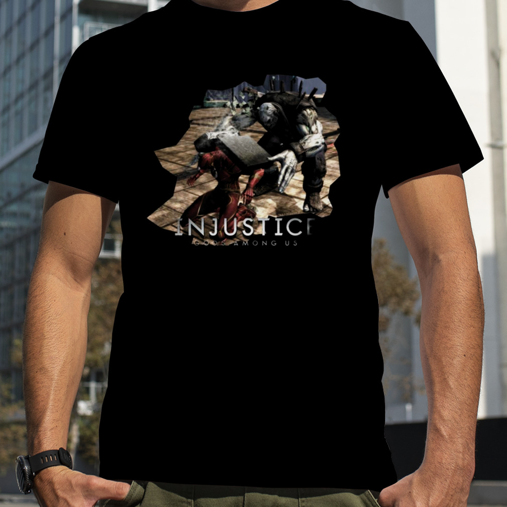 Flash Vs Grundy From Injustice shirt