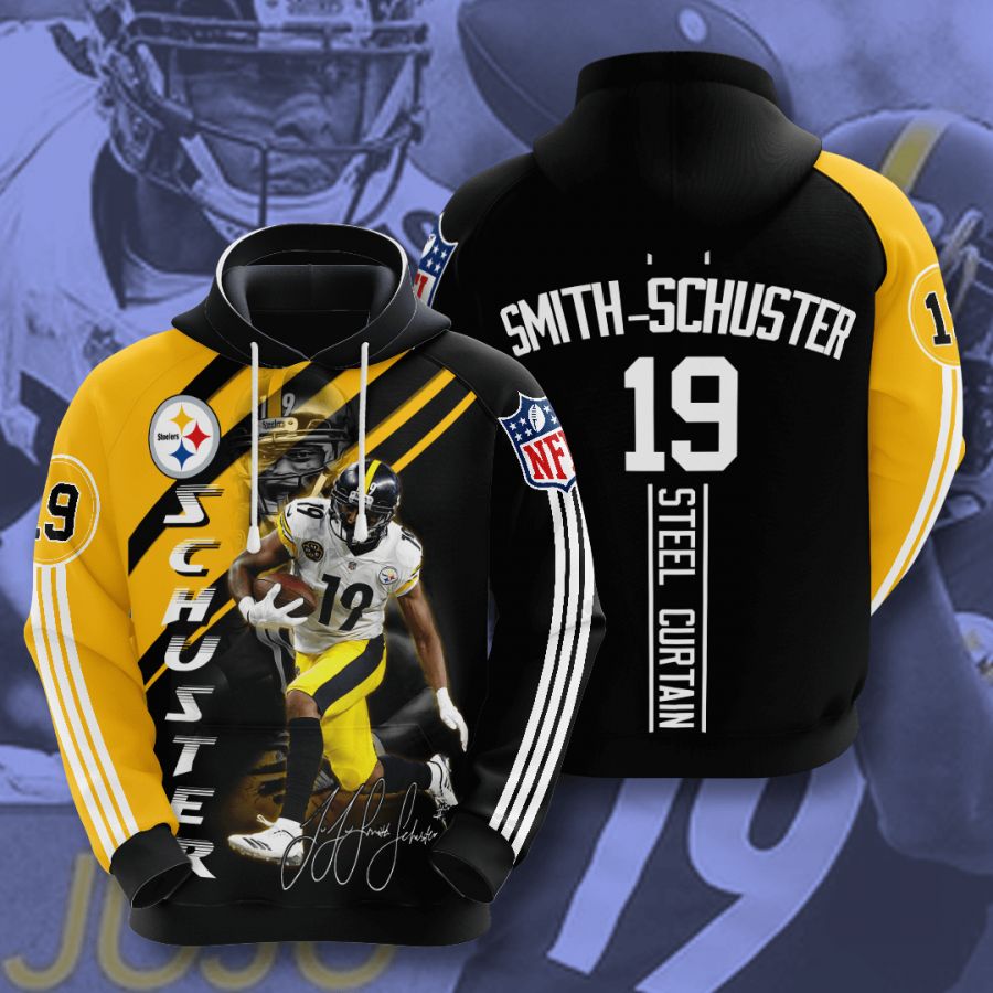 Pittsburgh Steelers Black STEEL CURTAIN Pullover Sweatshirt