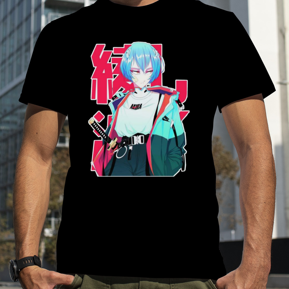 Rei Ayanami Evangelion Collection Streetstyle Artwork shirt