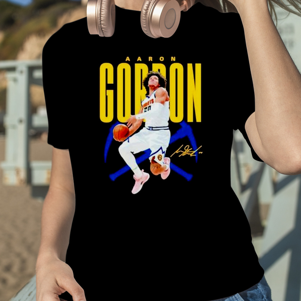 Aaron Gordon Denver Nuggets signature 2023 shirt - Limotees