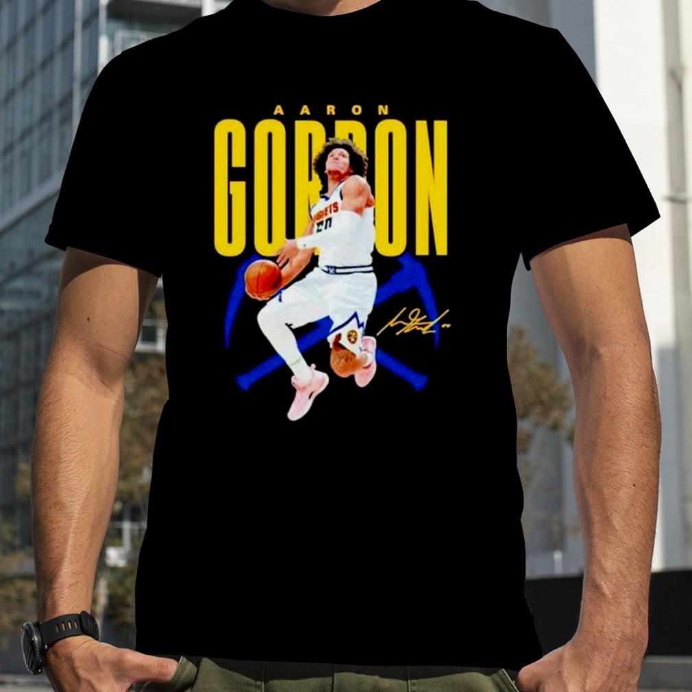 Aaron Gordon Denver Nuggets signature 2023 shirt - Limotees