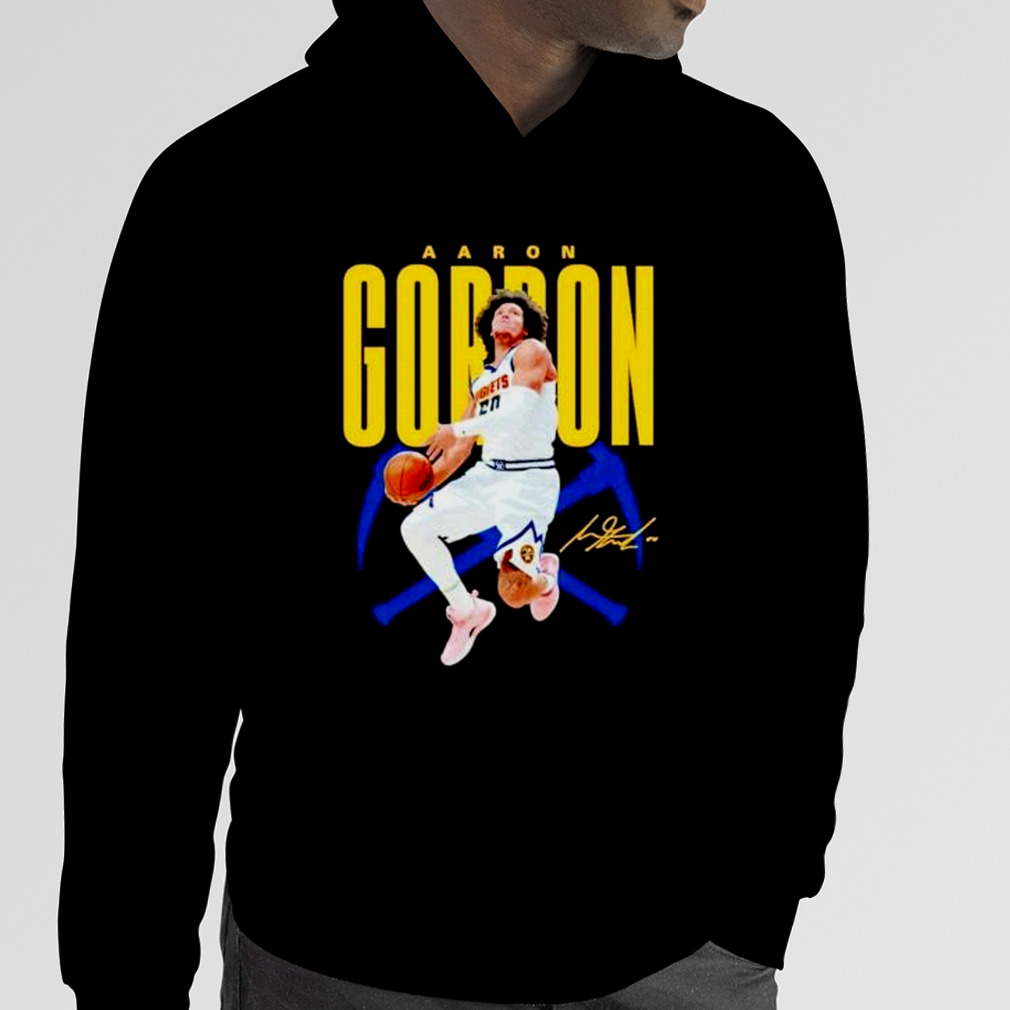 Aaron Gordon Denver Nuggets signature 2023 shirt - Limotees