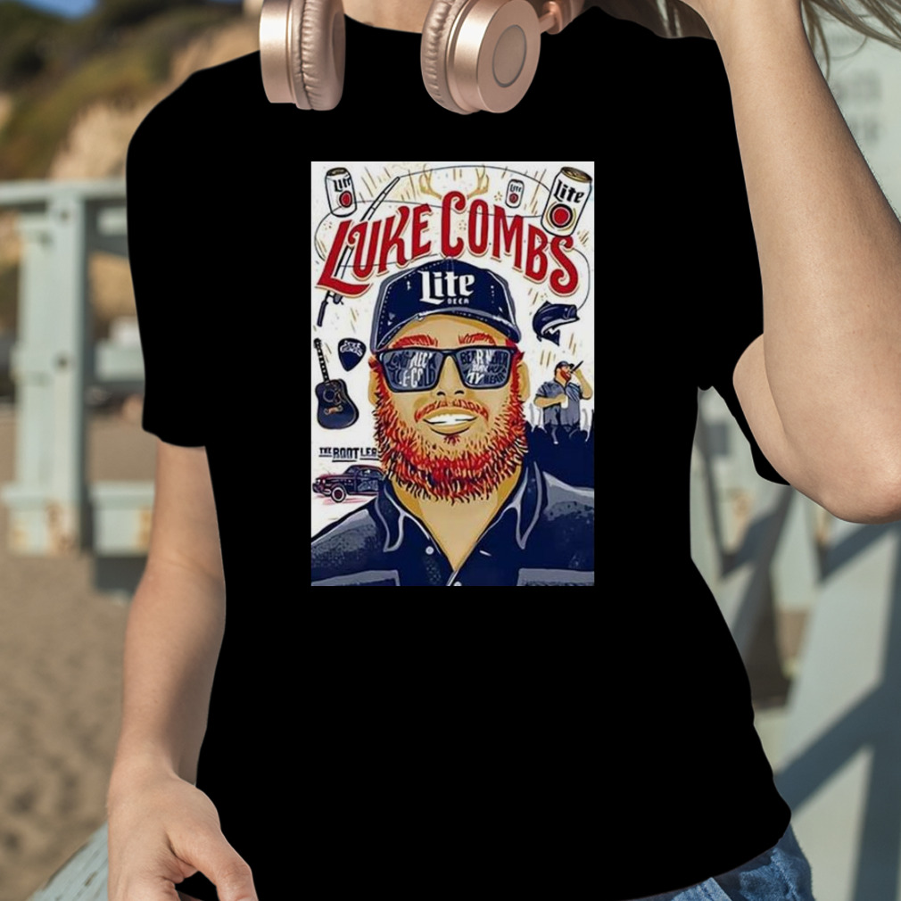 Luke Combs Miller Lite Shirt - Shibtee Clothing