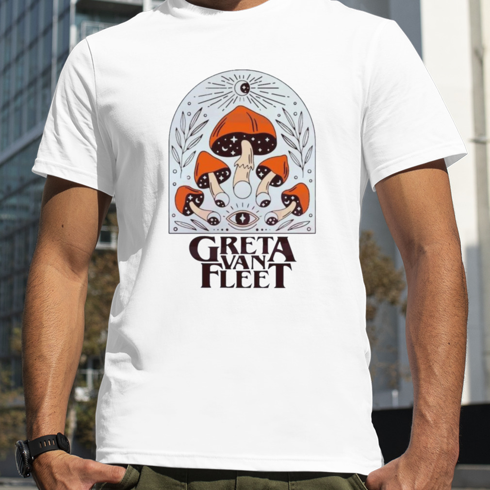 Retro Dream In Gold Tour 2023 Greta Van Fleet Concert Shirt