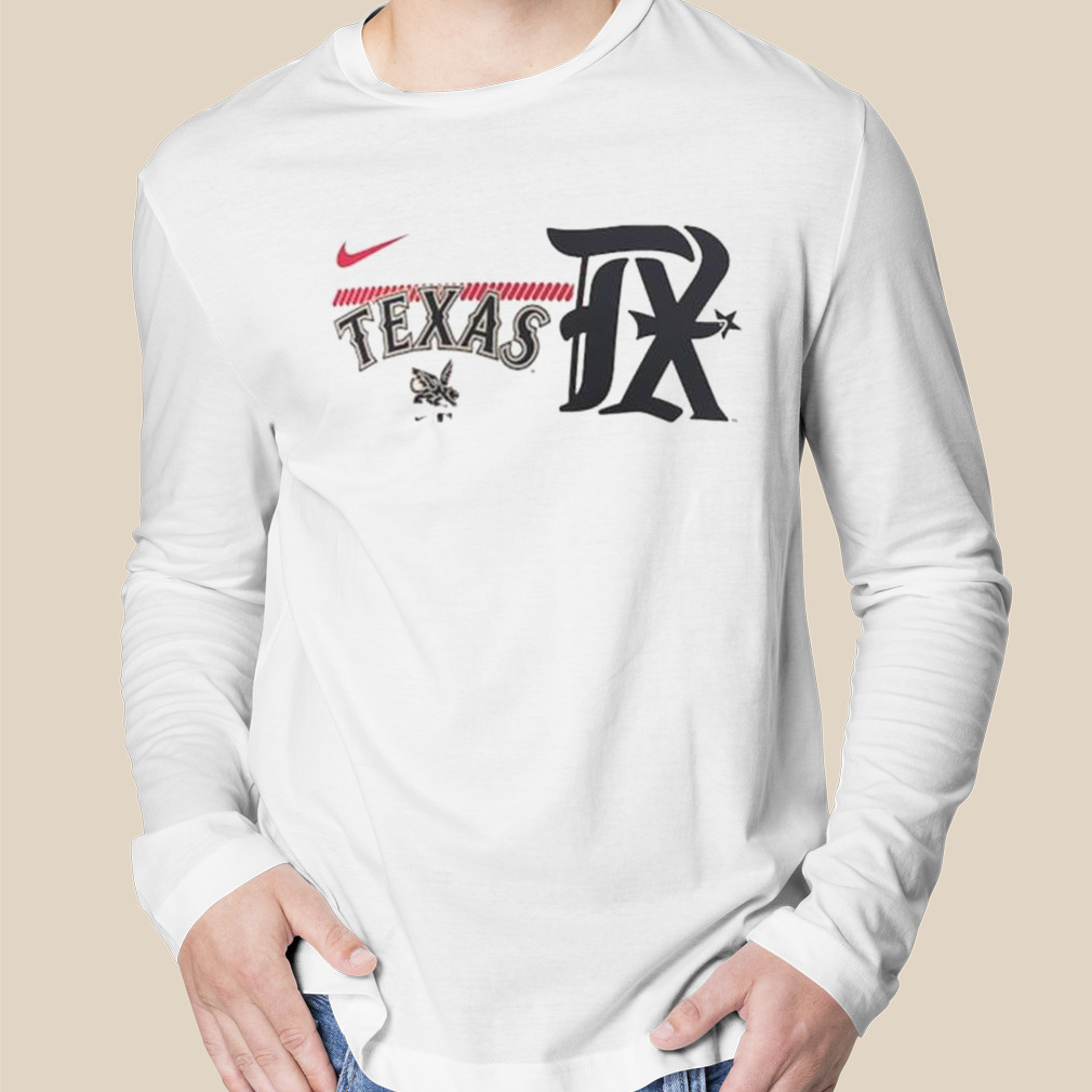 Texas Rangers Nike 2023 City Connect Tri-Blend T-Shirt - Cream