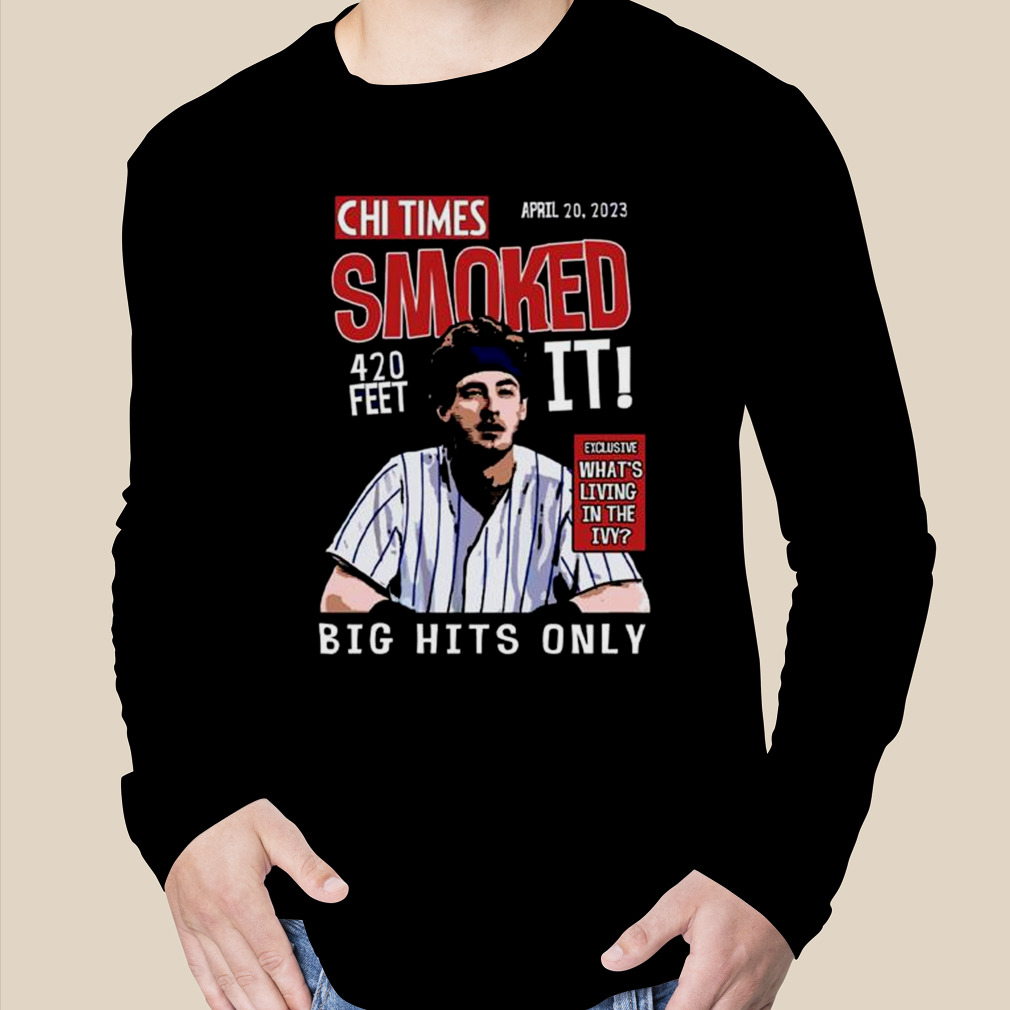 CHI Times Cody Bellinger Smoked It Chicago Apparel Shirt - Freedomdesign