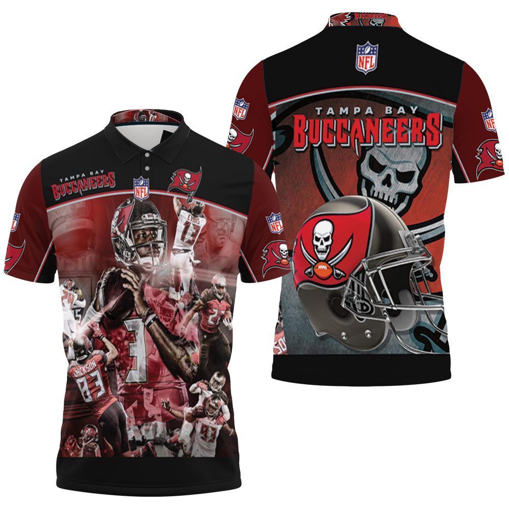 Flag Tampa Bay Buccaneers Nfc South Division Champions Super Bowl 2021 3d Polo Shirt Jersey All Over Print Shirt 3d T-shirt