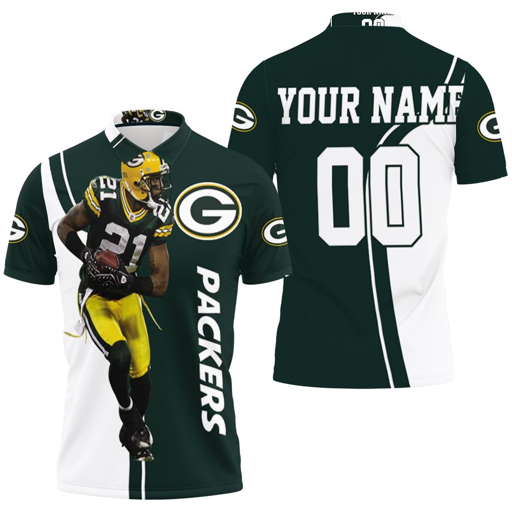 Haha Clinton Dix Green Bay Packers Nfc Noth Champions Personalized Polo Shirt All Over Print Shirt 3d T-shirt