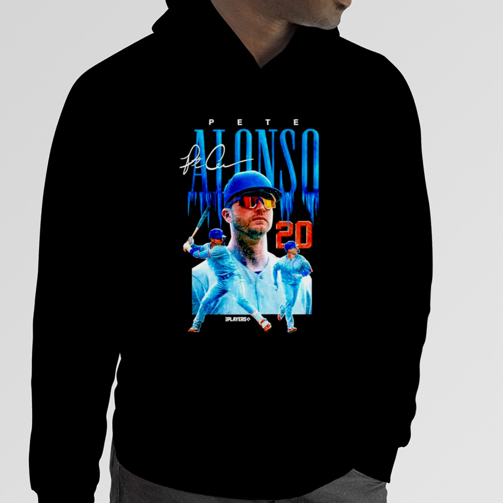Nice polar Pete Alonso 20 New York Mets signature shirt, hoodie