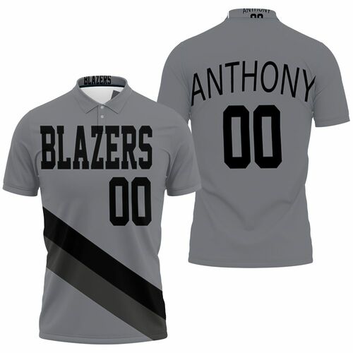 Portland Trail Blazers 00 Anthony Jersey Inspired Polo Shirt Model A4148 All Over Print Shirt 3d T-shirt