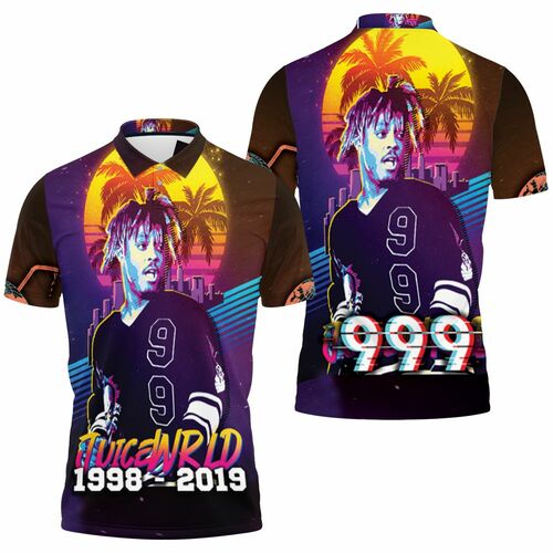 Rap Emo Hip Hop Never Die Juice Wrld 999 Pop Neon Style Polo Shirt Model A31831 All Over Print Shirt 3d T-shirt