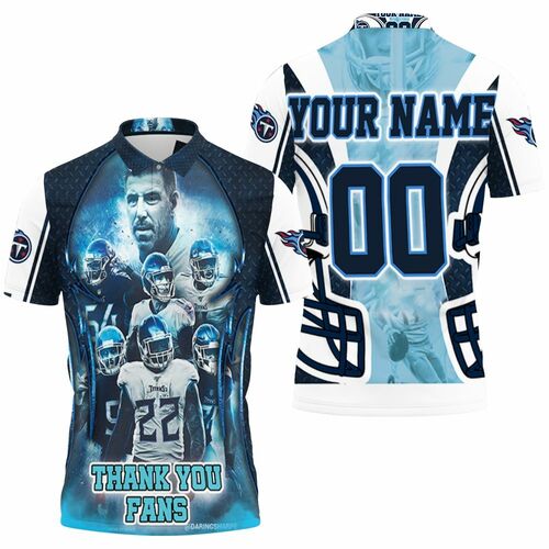 Team Tennessee Titans Thank You Fans Afc South Champions Super Bowl 2021 Personalized Polo Shirt Model A8000 All Over Print Shirt 3d T-shirt