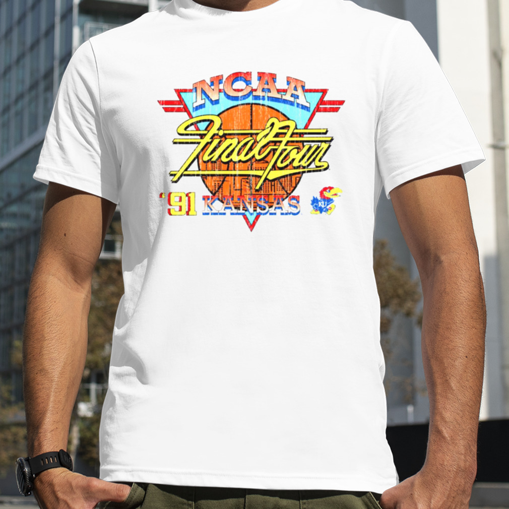 Kansas ’91 Final Four Heavy shirt