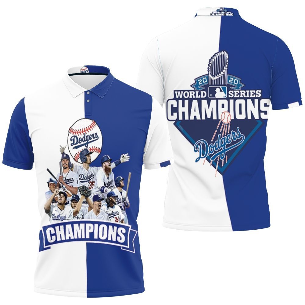 2020 World Series Champions Los Angeles Dodgers Polo Shirt All Over Print Shirt 3d T-shirts