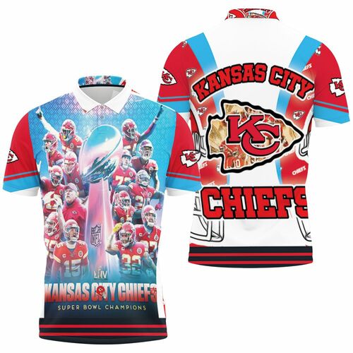 2021 Kansas City Chiefs Super Bowl Champions 2021 Afc West Division Polo Shirt Model A21286 All Over Print Shirt 3d T-shirts