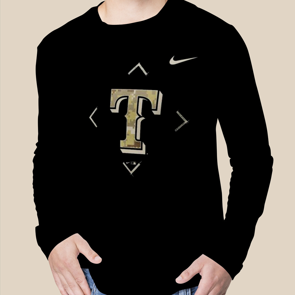 Texas Rangers Nike Camo Logo 2023 Shirt - Freedomdesign