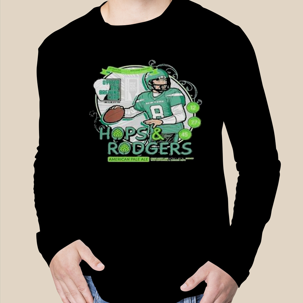 Aaron Rodgers NY Jets Fake Craft Beer Shirt - Freedomdesign