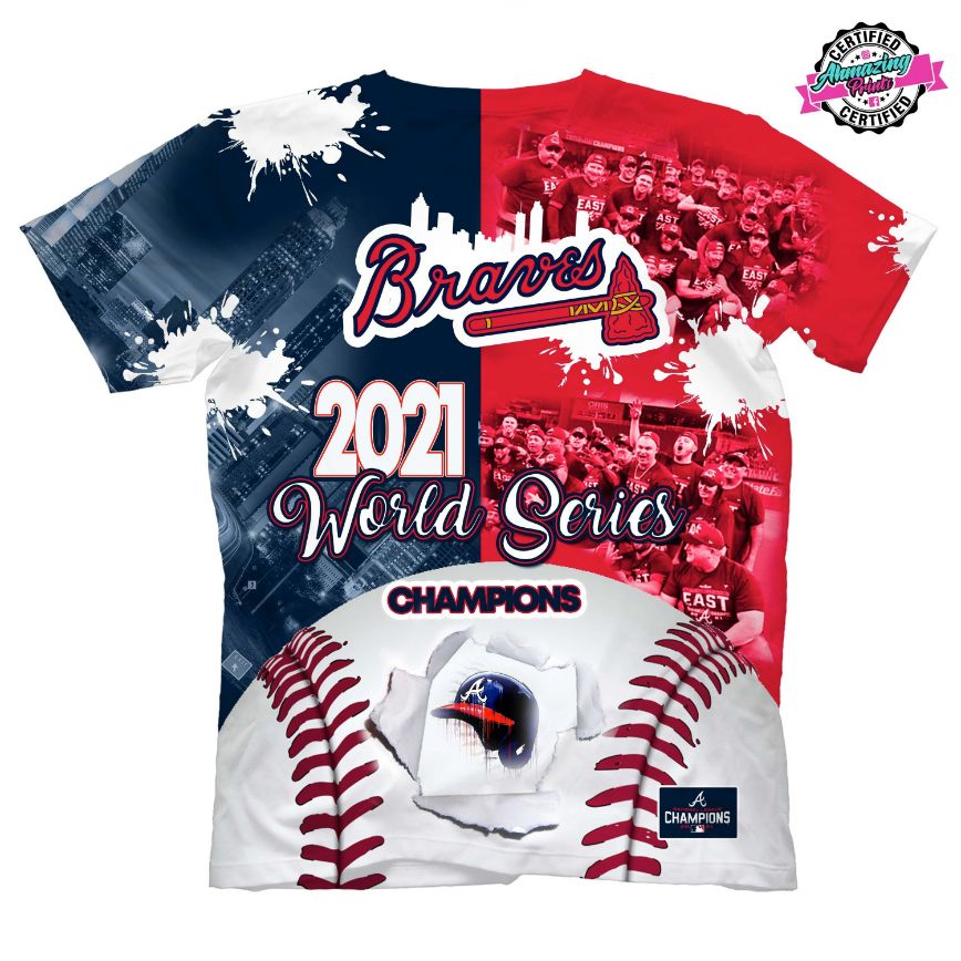 Atlanta Braves the 2021 World Series champions 3d shirt, hoodie