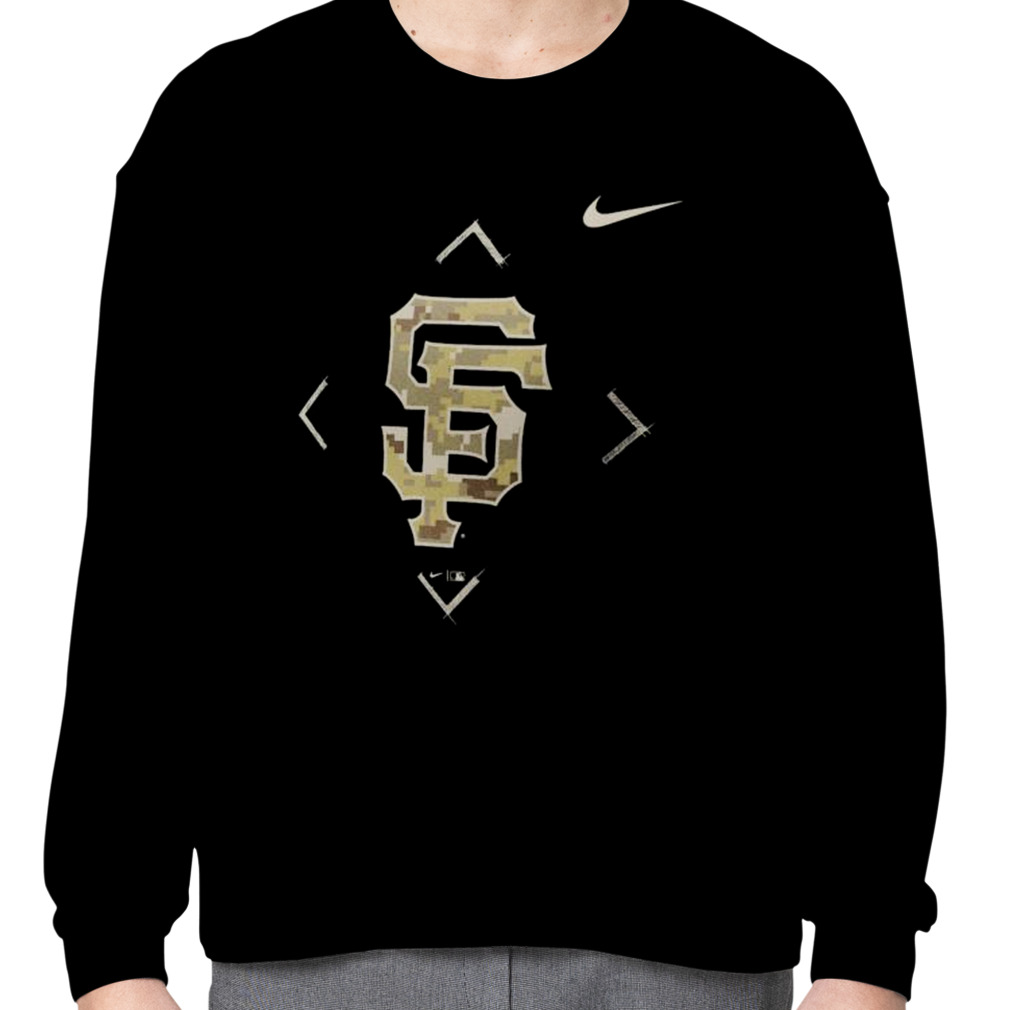 Nike, Shirts, San Francisco Giants Jersey Camo