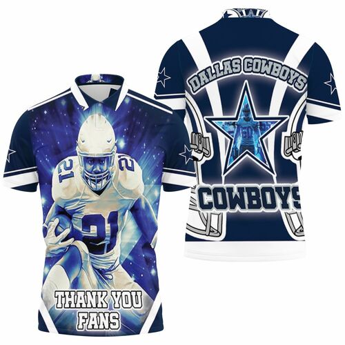 19 Amari Cooper Cowboys Jersey Inspired Style Polo Shirt All Over Print  Shirt 3d T-shirt