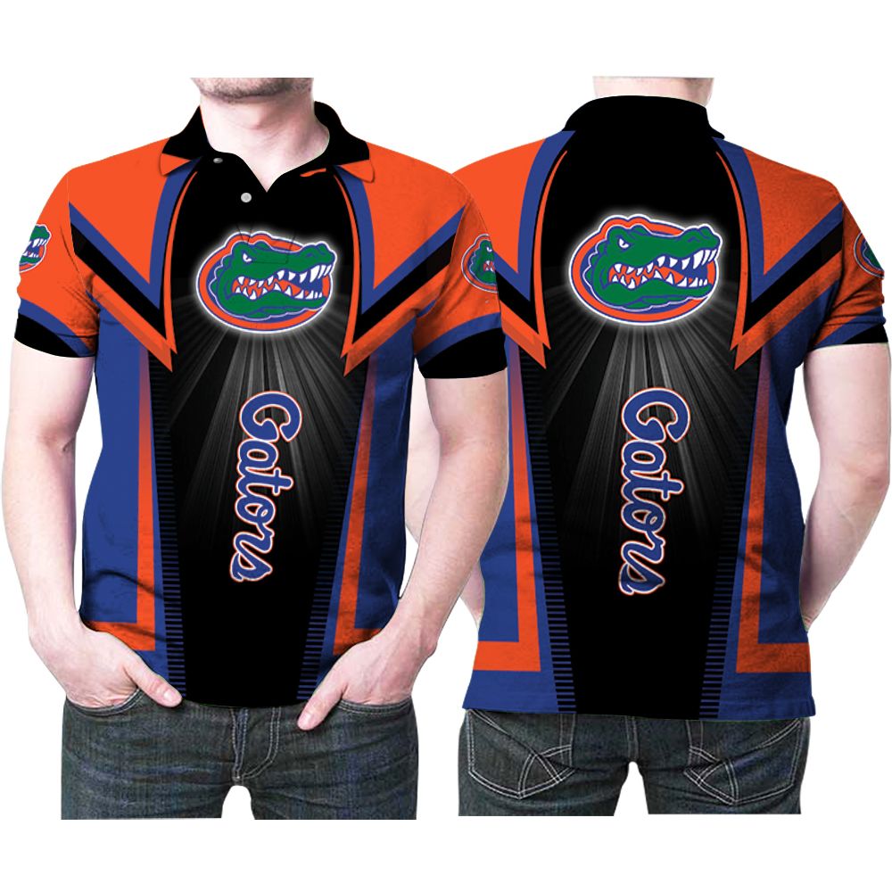 Florida Gators All Over Printed Logo Bright Light 3d Printed Gift For Gators Fan Polo Shirt All Over Print Shirt 3d T-shirt