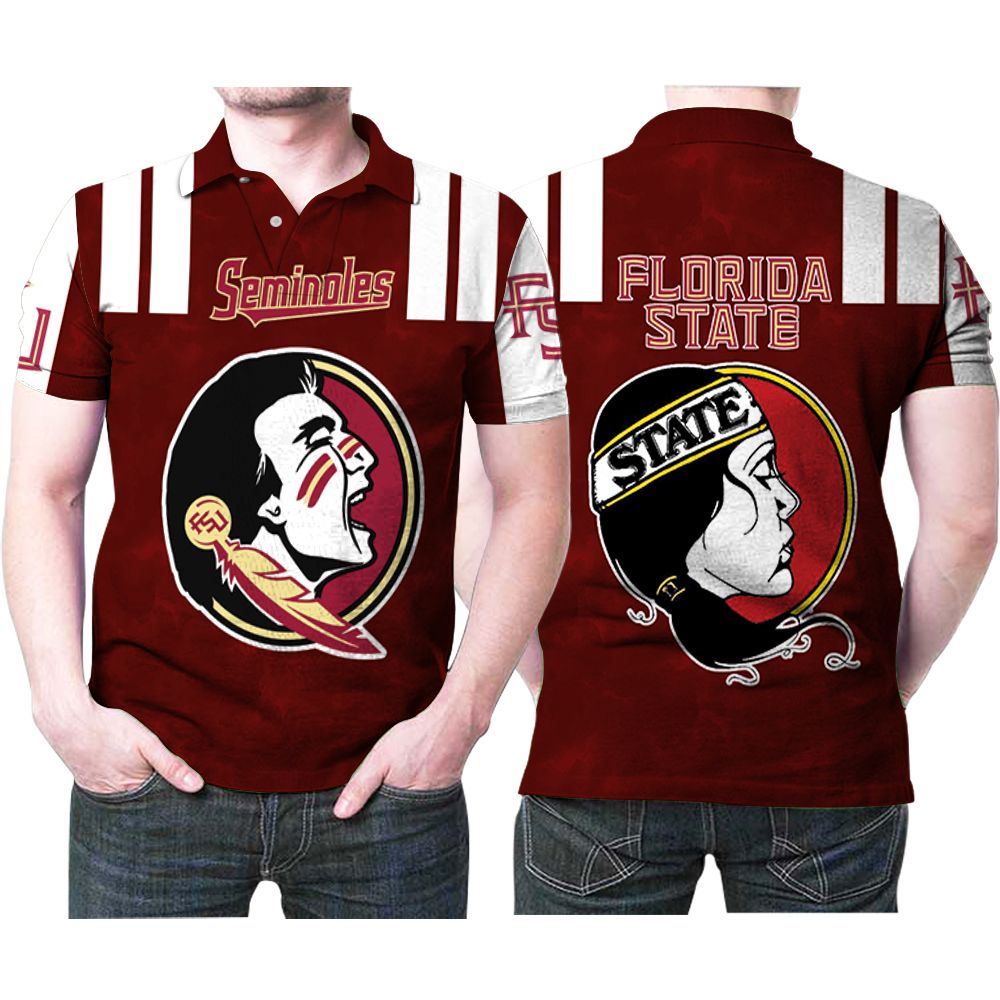 Florida State Seminoles Logo Best Ncaa Team 3d Printed Gift For Florida State Seminoles Fan Polo Shirt All Over Print Shirt 3d T-shirt