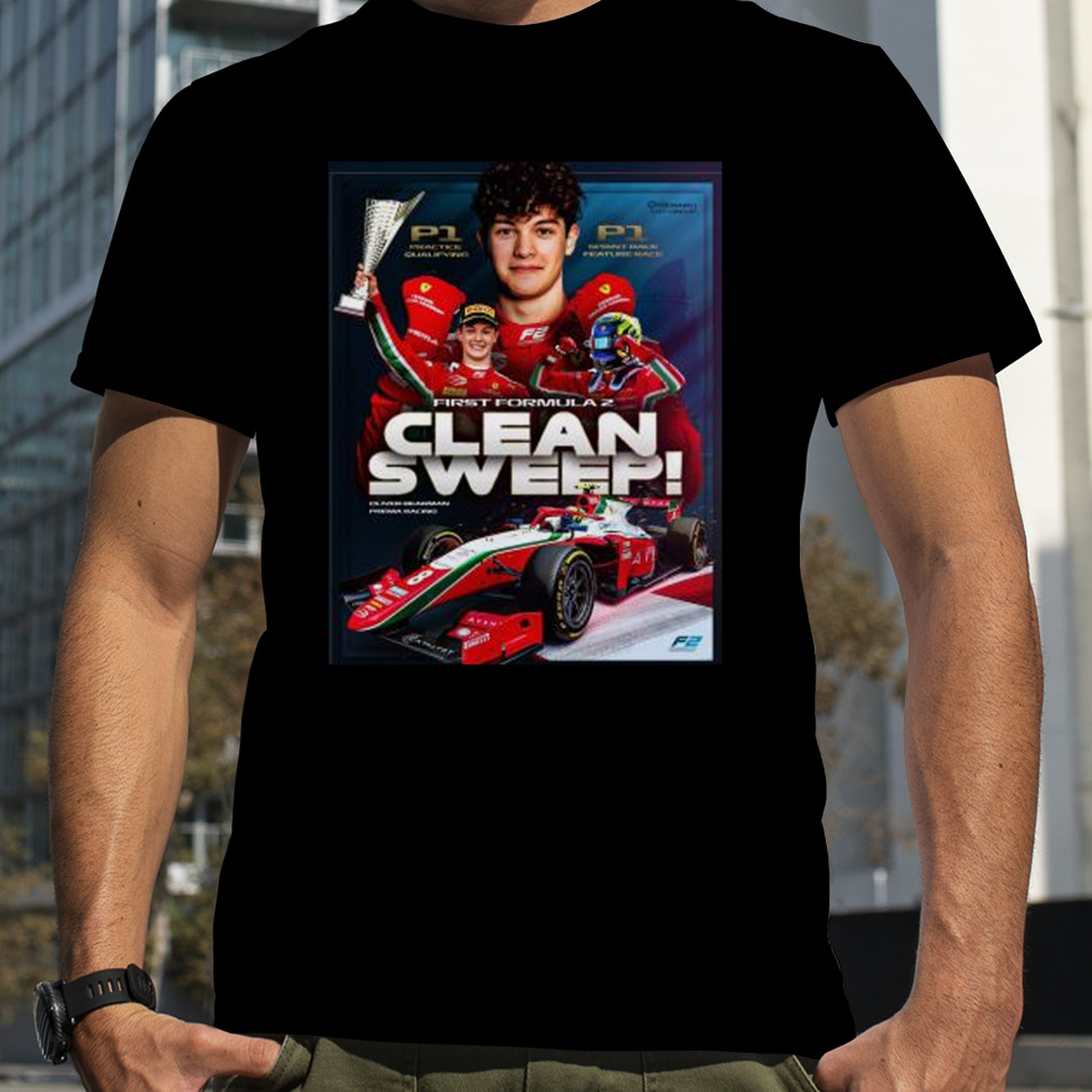First Formula 2 Clean Sweep 2023 shirt