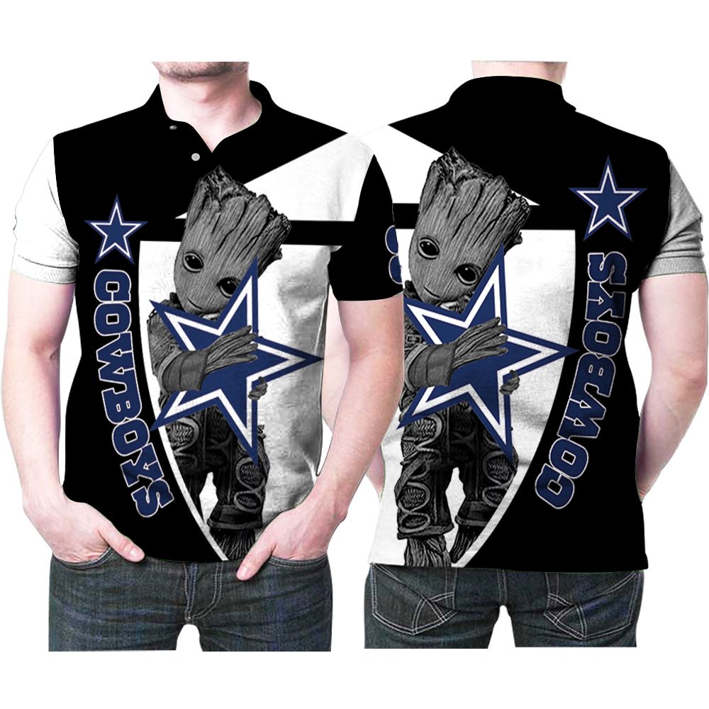 19 Amari Cooper Cowboys Jersey Inspired Style Polo Shirt All Over Print  Shirt 3d T-shirt