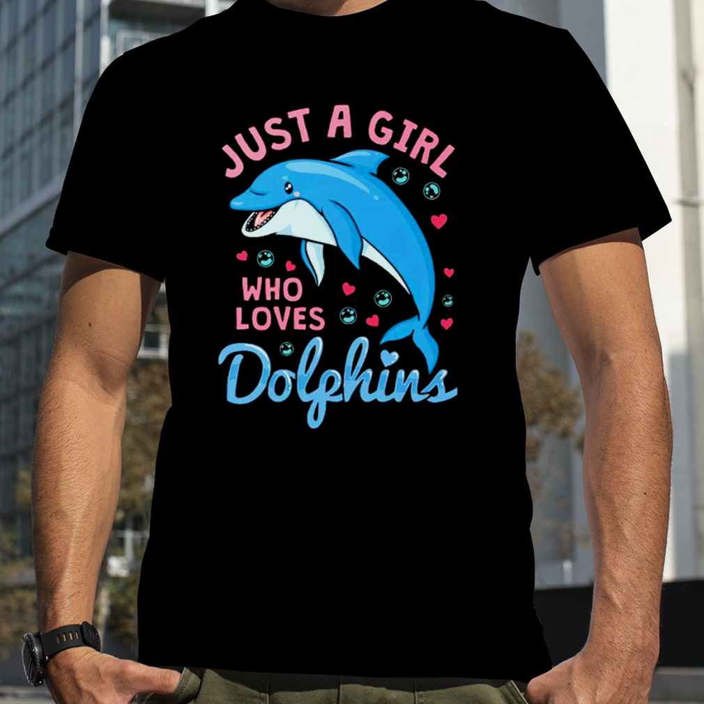 Girls Long Sleeve Dolphin Shirt