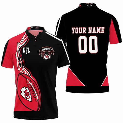 Kansas City Chiefs Nfl Fan 3D Custom Name And Number Polo Shirt