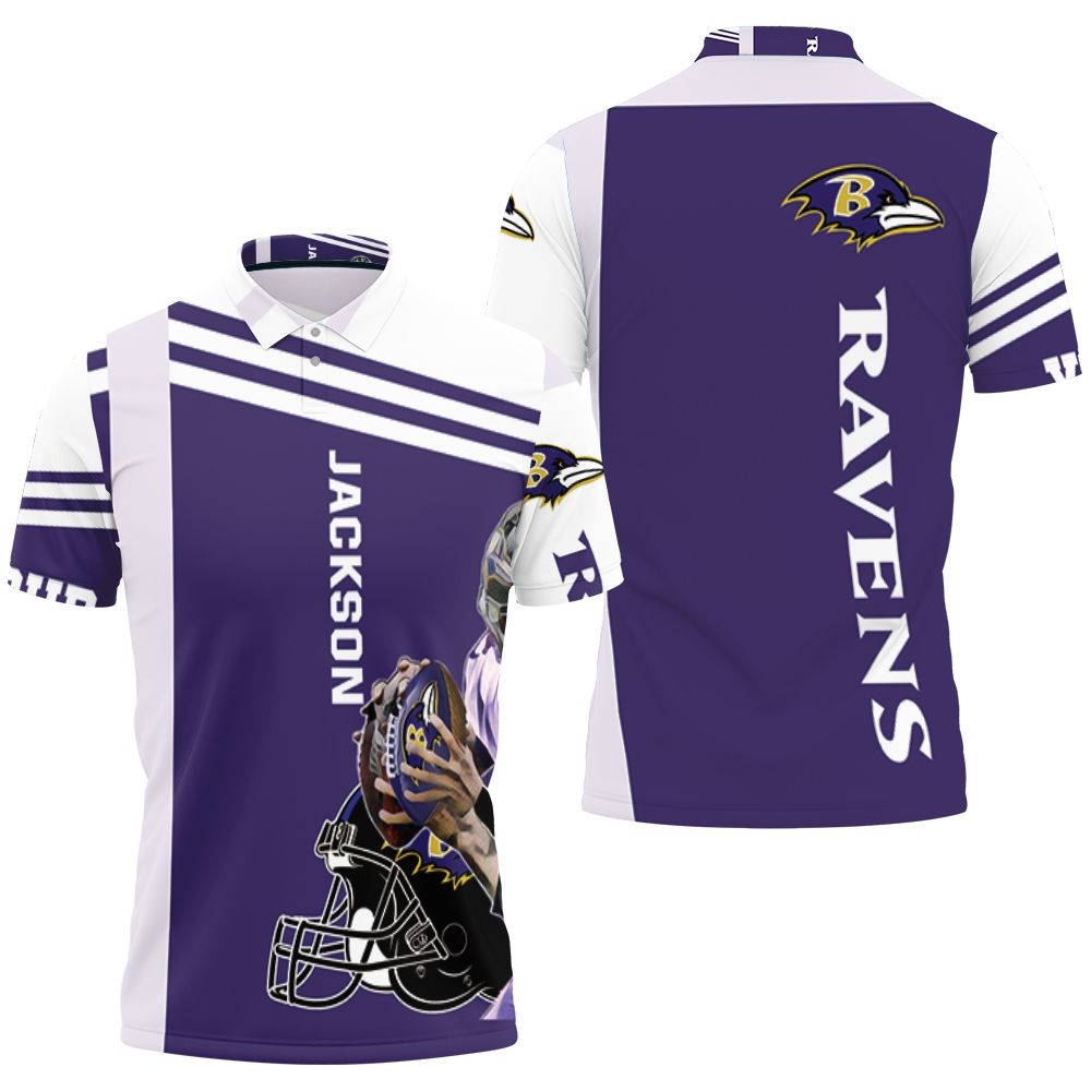 Baltimore Ravens 3d Jersey Polo Shirt All Over Print Shirt 3d T