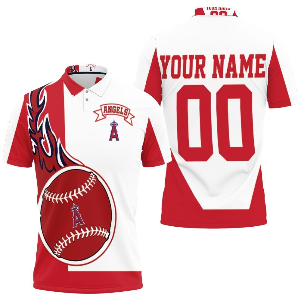 Los Angeles Angels MLB Quarter Style Hawaiian Shirt