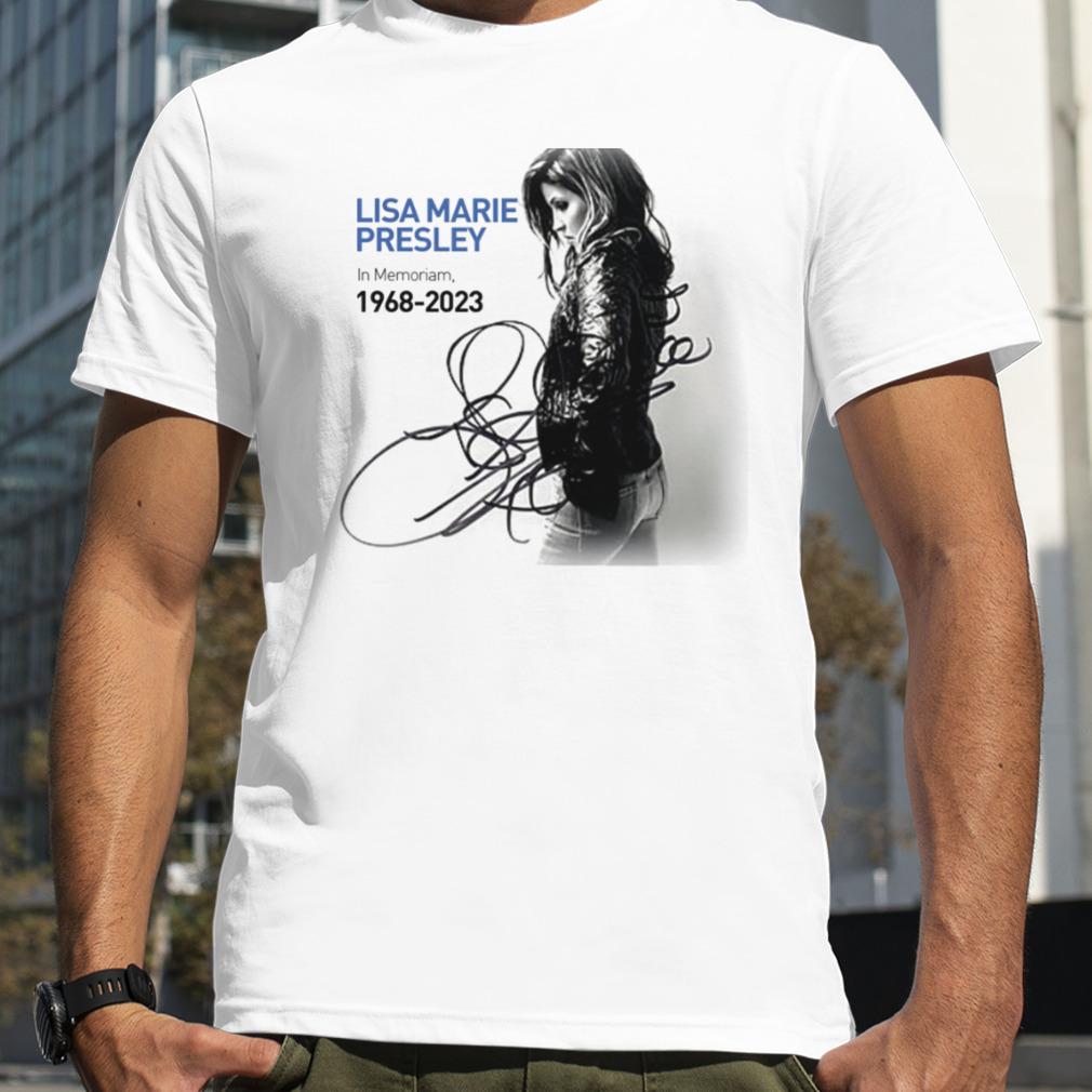Retro In Memoriam 1968 2023 Lisa Marie Presley Shirt