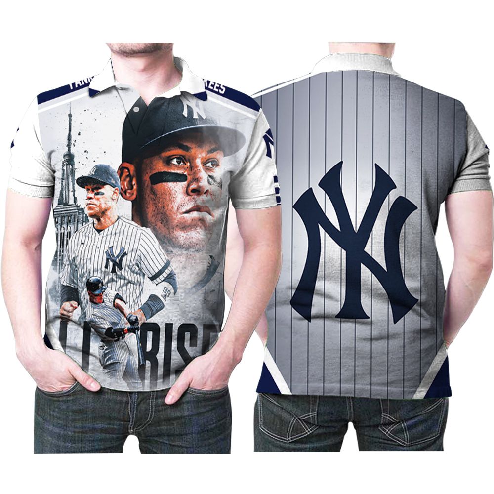 MLB New York Yankees Hawaiian Shirt Aaron Judge All Rise Gift For Sport Fans