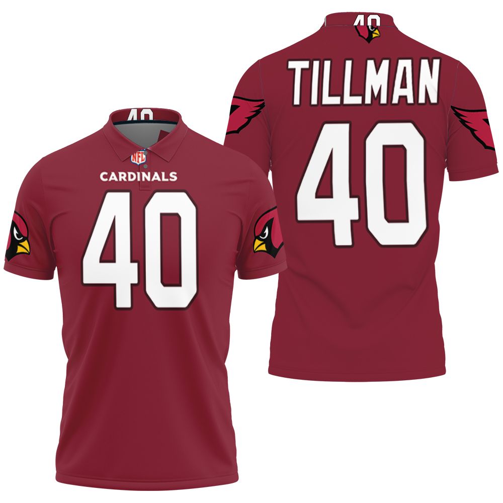 Men's Nike Pat Tillman White Arizona Cardinals Retired Player Game Jersey Size: Large